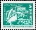 DDR DDR, MiNr. 1947 postfrisch - 5 Pf. Ausfbau Kleinformat Pelikan Tierpark Berlin -