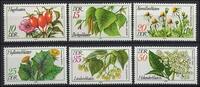 DDR DDR, MiNr. 2287-2292 postfrisch - Arzneipflanzen -