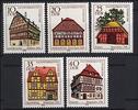 DDR DDR, MiNr. 2294-2298 postfrisch - Fachwerkbauten (I) -