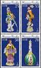 DDR DDR, MiNr. 2464-2467 Viererblock postfrisch - Meissener Porzellan -