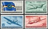 DDR DDR, MiNr. 512-515 postfrisch - Eröffnung des zivilen Flugverkehrs -