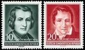 DDR DDR, MiNr. 516-517 postfrisch - Heinrich Heine -
