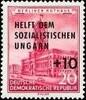 DDR DDR, MiNr. 557 postfrisch - Hilfe für das sozialistische Ungarn -