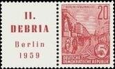 DDR DDR, MiNr. 580 B Zierfeld postfrisch -