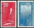 DDR DDR, MiNr. 616-617 postfrisch - Internationales Geophysikalisches Jahr (II) -