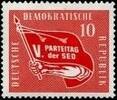 DDR DDR, MiNr. 633 postfrisch - Parteitag der Sozialistischen Einheitspartei Deutschlands (SED) -