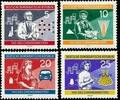 DDR DDR, MiNr. 800-803 postfrisch - Tag des Chemiearbeiters -