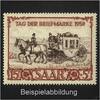 Saarland Saarland, Michel Nr. 291 postfrisch - Tag der Briefmarke 1950 IBASA Saarbrücken -