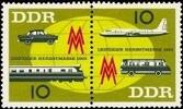 DDR DDR, MiNr. 976-977 Zusammendruck postfrisch - Leipziger Messe 1963 -