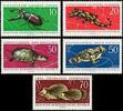 DDR DDR, MiNr. 978-982 postfrisch - Tiere / Insekten / Igel / Frosch -