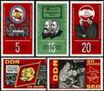 DDR DDR, MiNr. 1173-1177 postfrisch - 20 Jahre SED -