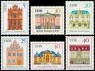DDR DDR, MiNr. 1434-1439 postfrisch - Bedeutende Bauwerke (III) -