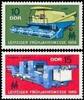 DDR DDR, MiNr. 1448-1449 postfrisch - Leipziger Frühjahrsmesse 1969 -