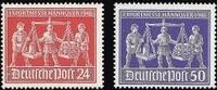 Gemeinschaftsausgaben Gemeinschaftsausgaben, Michel Nr. 969-970 postfrisch - Hannover Messe 1948 -