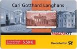 Bund Bund, Markenheftchen MH 70 postfrisch - Carl Gotthard Langhans -
