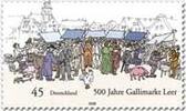 Bund Bund, Michel Nr. 2696 postfrisch - 500 Jahre Gallimarkt in Leer -