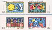 Bund Bund, Michel Nr. 2665-2668 postfrisch - James Rizzi selbstklebend -