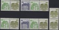 Berlin Berlin, Zusammendruck W79-W82 postfrisch aus MH 13 / H-Bl. 21 -