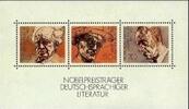 Bund Bund, Block 16 postfrisch - Nobelpreisträger Literatur -