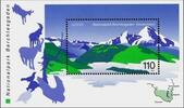 Bund Bund, Block 47 postfrisch - Nationalpark Berchtesgaden -