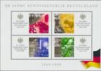 Bund Bund, Block 49 postfrisch - 50 Jahre BRD 1999 -