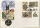 Numisbriefe DDR 5 Mark DDR Numisbrief 5 Mark Nikolaiviertel | 750 Jahre Berlin 1987 | Worbes 43 -