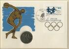 Numisbriefe DDR 10 Mark DDR Numisbrief 10 M | Spiele der XXIV. Olympiade 1988 | Worbes 52 -