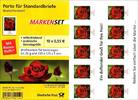 Bund Bund, Folienblatt 7 postfrisch Blumen: Gartenrose mit Rosenduft -