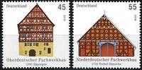 Bund Bund, Michel Nr. 2823-2824 postfrisch - Fachwerkbauten Eppingen & Trebel Dünsche -