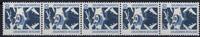 Bund Bund, Michel Nr. 1347 R I postfrisch 5er-Streifen -
