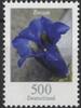 Bund Bund, Michel Nr. 2877 postfrisch - Freimarke Blumen: 500 cent Stengelloser Enzian (Gentiana acaulis) -