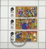 DDR DDR, MiNr. 2096-2098 Kleinbogen gestempelt SST - Märchen Des Kaisers neue Kleider -