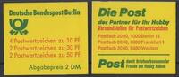 Berlin Berlin, Markenheftchen MH 11 k postfrisch -
