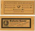 Bund Bund, Markenheftchen MH 4 Y II RLV III postfrisch -