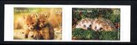 Bund Bund, Michel Nr. 3053-3054 postfrisch - Tierbabys (I) Rotfuchs, Igel - selbstklebend -