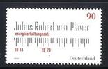 Bund Bund, Michel Nr. 3110 postfrisch - 200. Geburtstag von Julius Robert von Mayer -