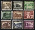Deutsches Reich Deutsches Reich, MiNr. 634-642 postfrisch - Winterhilfswerk 1936 - Bauwerke -