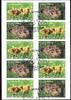 Bund Bund, Folienblatt 55 gestempelt ESST - 3222-3223 - Feldhase, Graugans -