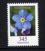 Bund Bund, Michel Nr. 3324 postfrisch - Freimarke Blumen 345 cent Vergissmeinnicht (Myosotis sp.) -