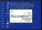 Bund Bund, Block 58 gestempelt - 11. documenta ESST BONN -
