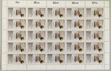 Bund Bund, MiNr. 1415 FN 2 - 25er Bogen postfrisch - IPHLA 1989 -