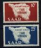 Saarland Saarland, Michel Nr. 260-261 postfrisch - Verfassung -