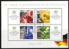 Bund Bund, Block 49 gestempelt ESST BONN - 50 Jahre Bundesrepublik Deutschland -
