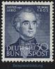 Bund Bund, Michel Nr. 166 postfrisch - Justus von Liebig -