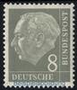 Bund Bund, Michel Nr. 182 Y postfrisch - Heus liegendes WZ -