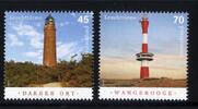 Bund Bund, Michel Nr. 3391-3392 postfrisch - Leuchttürme: Darßer Ort + Wangerooge -