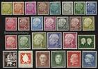 Bund Bund Jahrgang 1954 postfrisch 177-196, 197, 198, 199, 200-203 komplett -