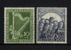 Berlin Berlin, Michel Nr. 72-73 postfrisch - Berliner Philharmonie -