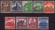 Deutsches Reich Deutsches Reich, Michel Nr. 751-759 postfrisch - Winterhilfswerk 1940 - Bauwerke -
