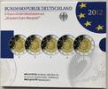 BRD Euro-Währung 5 x 2 Euro BRD 5 x 2 EURO 2012 PP - ADGFJ - 10 JAHRE EURO BARGELD - OVP -